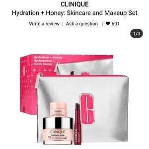 Clinique Hydration And Honey Skincare And Makeup Set